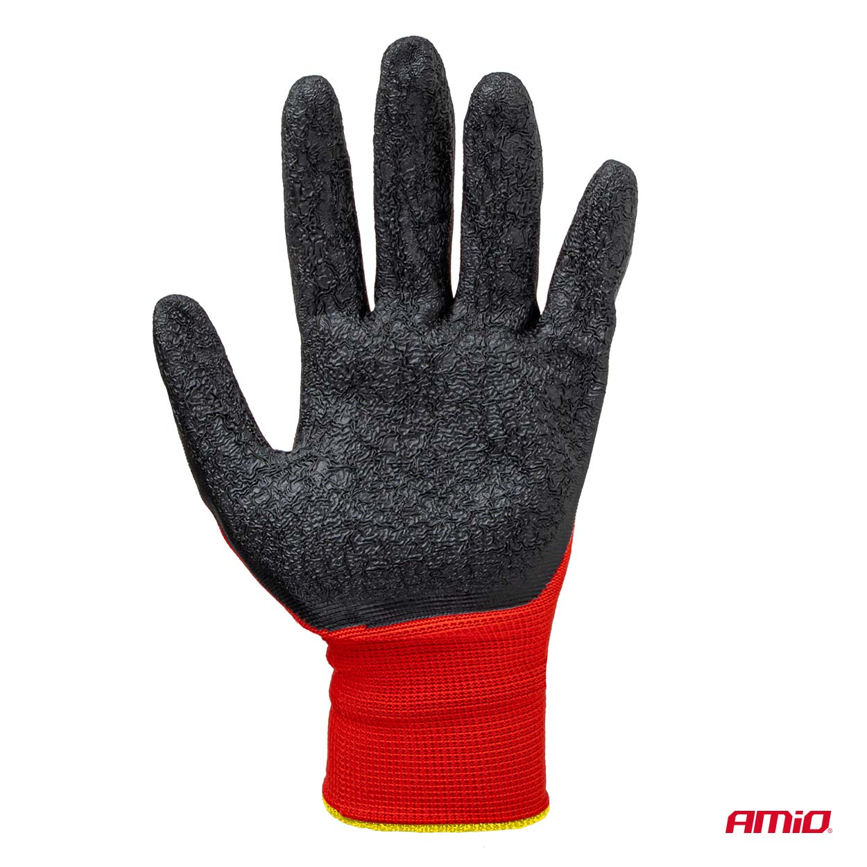 Guantes de seguridad recubiertos de látex PE, 4 unidades, talla 10 (2 pares), 2121X 04637 AMIO - detalle 8