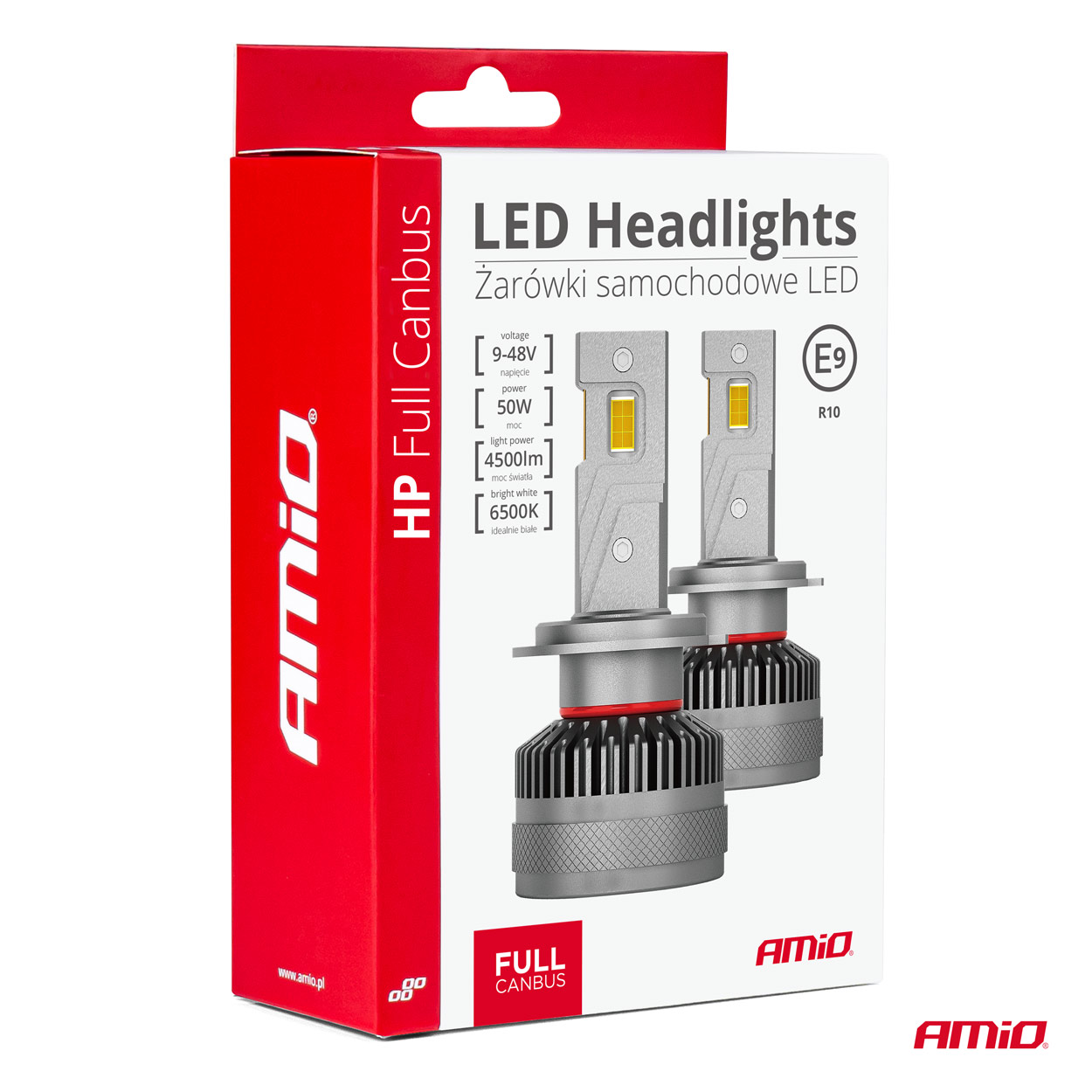 Bombilla luz de cruce LED para faro H4/H19 HP serie CANBUS completo 03673 AMIO - detalle 9