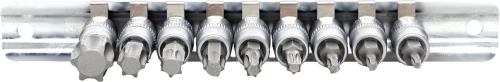 Juego de 9 puntas Torx 1/4" T10-T60 KD10241 KRAFT&DELE - detalle 4