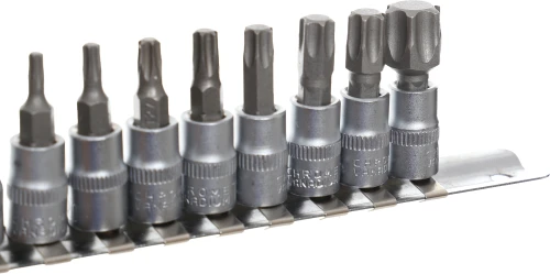 Juego de 9 puntas Torx 1/4" T10-T60 KD10241 KRAFT&DELE - detalle 6