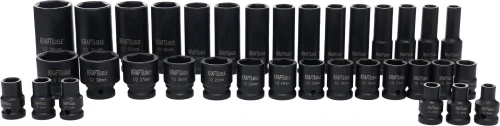 Juego de 35 vasos de impacto 1/2" KD11757 KRAFT&DELE - detalle 8