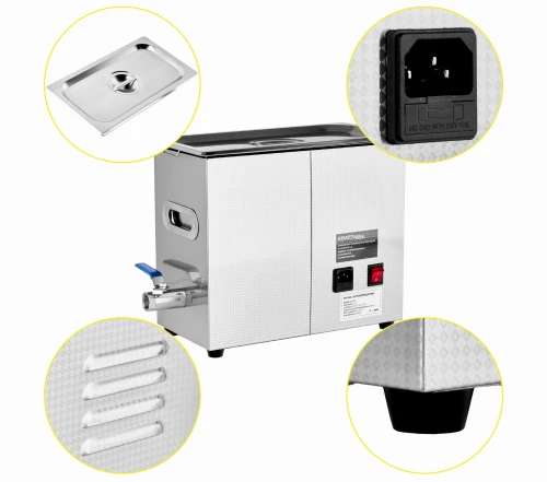 Limpiador ultrasónico 6,5 L 230 W KD449 KRAFT&DELE - detalle 8