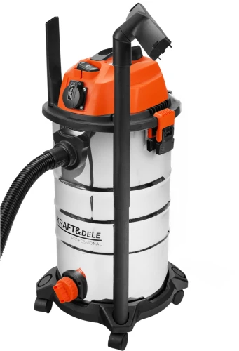 Aspirador industrial seco y húmedo 30 L 1600 W KD5175 KRAFT&DELE - detalle 7