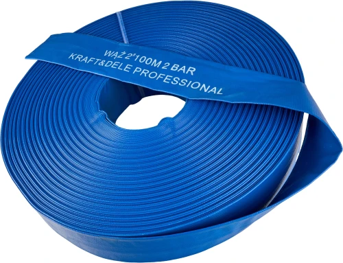 Manguera plana para agua 2" x 100 m KD779 KRAFT&DELE - imagen principal