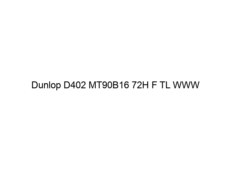 Dunlop MT90B16 74H D402 WWW R TL