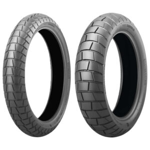 Juego BRIDGESTONE AT41 · 90/90-21 + 130/80-17 · 2 neumáticos moto