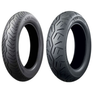 Juego BRIDGESTONE E-MAX · 100/90-19 + 170/80-15 · 2 neumáticos moto
