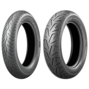 Juego BRIDGESTONE H50 · 100/90-19 + 150/80-16 · 2 neumáticos moto