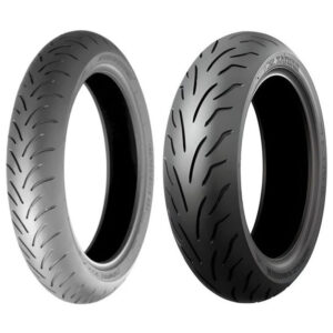 Juego BRIDGESTONE SC · 110/70-16 + 140/70-14 · 2 neumáticos moto