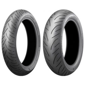 Juego BRIDGESTONE SC2 · 120/70-15 + 160/60-14 · 2 neumáticos moto