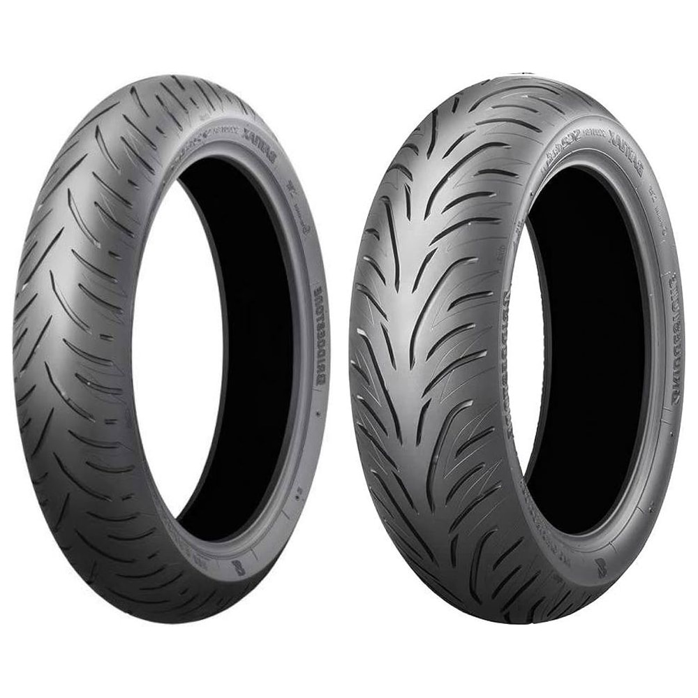 Juego BRIDGESTONE SC2 RAIN · 120/70-15 + 160/60-14 · 2 neumáticos moto