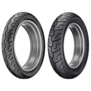 Juego DUNLOP D401 · 130/90-16 + 130/90-16 · 2 neumáticos moto