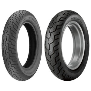 Juego DUNLOP D404 · 100/90-19 + 150/80-16 · 2 neumáticos moto