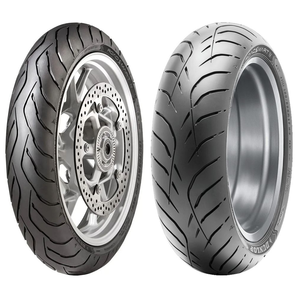 Juego DUNLOP ROADSMART IV · 110/70-17 + 150/60-17 · 2 neumáticos moto