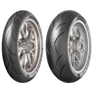 Juego DUNLOP SPORTSMART · 110/70-17 + 150/60-17 · 2 neumáticos moto