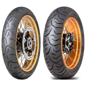 Juego DUNLOP TRAILMAX MERIDIAN · 100/90-19 + 150/70-17 · 2 neumáticos moto