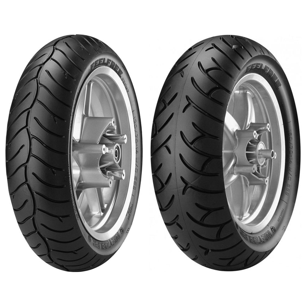 Juego METZELER FEELFREE · 120/70-15 + 160/60-14 · 2 neumáticos moto