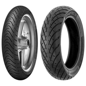 Juego METZELER ROADTEC 01 · 130/90-16 + 150/80-16 · 2 neumáticos moto