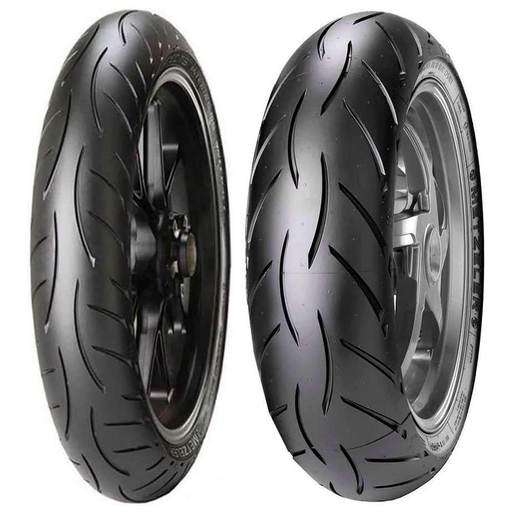 Juego METZELER SPORTEC M5 · 120/70-17 + 160/60-17 · 2 neumáticos moto