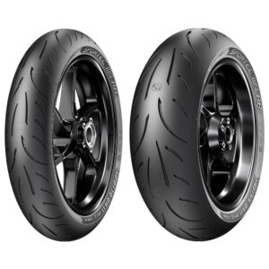 Juego METZELER SPORTEC M9 RR · 120/70-17 + 170/60-17 · 2 neumáticos moto