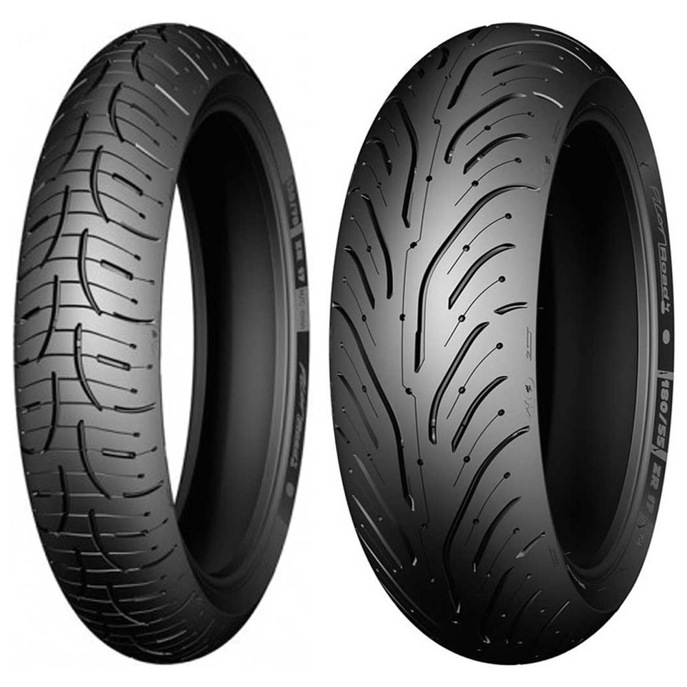 Juego MICHELIN PILOT ROAD 4 · 120/70-17 + 180/55-17 · 2 neumáticos moto