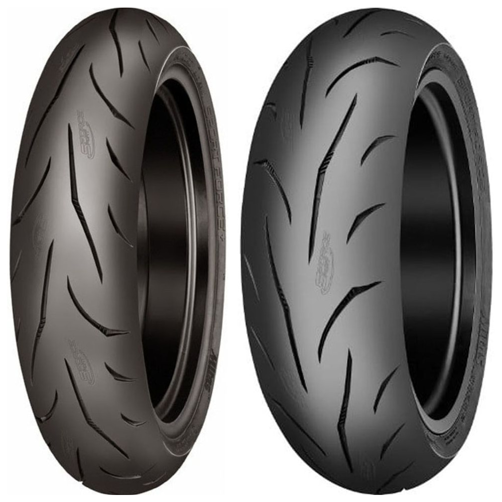 Juego MITAS SPORT FORCE+ · 120/60-17 + 160/60-17 · 2 neumáticos moto