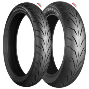 Juego BRIDGESTONE BT39 · 110/70-17 + 140/70-17 · 2 neumáticos moto