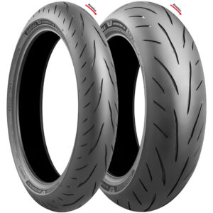 Juego BRIDGESTONE S23 · 120/70-17 + 160/60-17 · 2 neumáticos moto