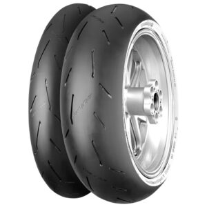 Juego CONTINENTAL CONTIRACEATTACK 2 STREET · 120/70-17 + 180/55-17 · 2 neumáticos moto
