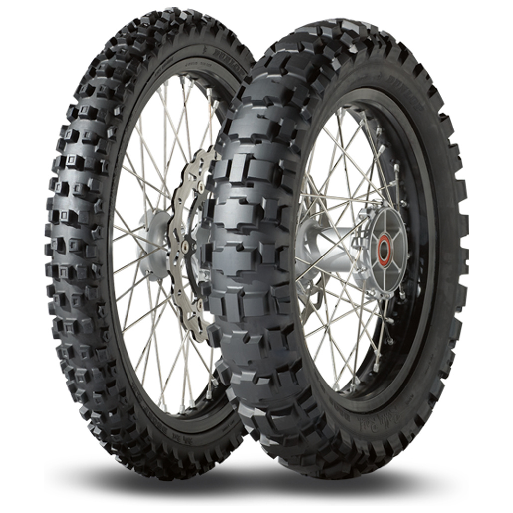 Juego DUNLOP D908 RR · 90/90-21 + 150/70-18 · 2 neumáticos moto