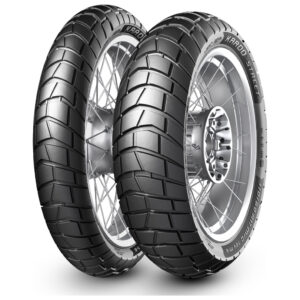 Juego METZELER KAROO STREET · 90/90-21 + 130/80-17 · 2 neumáticos moto