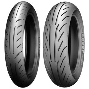 Juego MICHELIN POWER PURE SC 2CT · 120/70-12 + 130/70-12 · 2 neumáticos moto