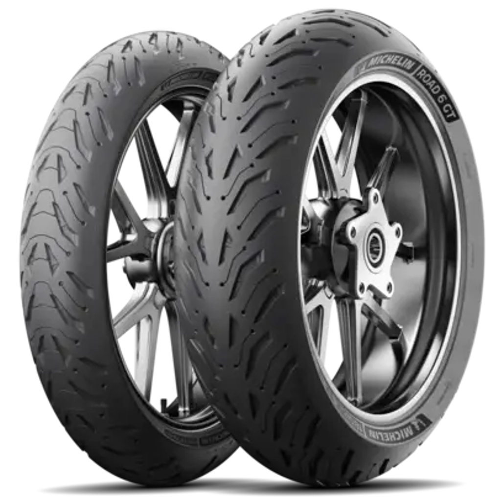 Juego MICHELIN PILOT ROAD 6 GT · 120/70-17 + 190/50-17 · 2 neumáticos moto