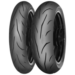 Juego MITAS SPORT FORCE+ RS RACING · 110/70-17 + 140/70-17 · 2 neumáticos moto